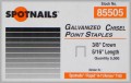 5/16" T50 / A11 Galv. Staples Similar to Arrow - 5,000 per Box - Spotnails 85505